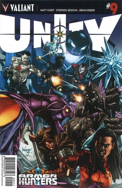 Unity, Vol. 2 Armor Hunters - Part 2: History Lessons |  Issue#9A | Year:2014 | Series:  | Pub: Valiant Entertainment | Mico Suayan & Brian Reber Regular