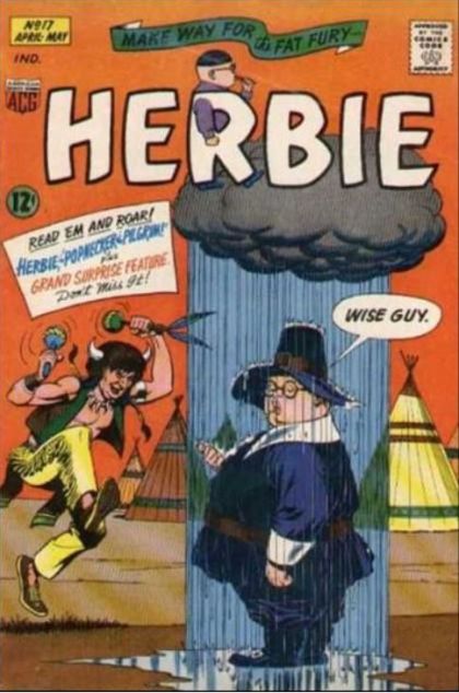 Herbie (ACG) Popnecker The Pilgrim |  Issue#17 | Year: | Series:  | Pub: American Comics Group |