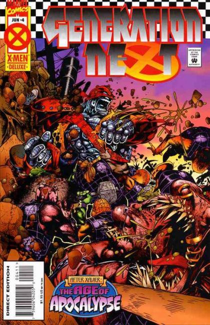 Generation Next Age of Apocalypse - Bye |  Issue#4A | Year:1995 | Series: Generation X | Pub: Marvel Comics | Direct Edition