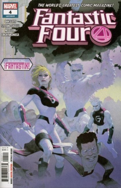 Fantastic Four, Vol. 6 Irreplaceable |  Issue#4A | Year:2018 | Series: Fantastic Four | Pub: Marvel Comics | Esad Ribic Regular Cover
