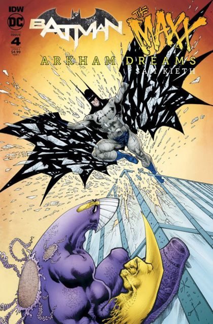 Batman / The Maxx: Arkham Dreams  |  Issue#4A | Year:2019 | Series:  | Pub: IDW Publishing | Sam Kieth & Ronda Pattison Cover