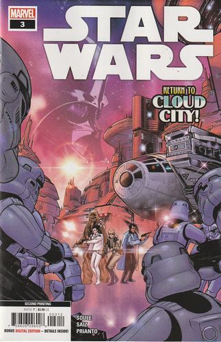 Star Wars, Vol. 3 (Marvel) The Destiny Path |  Issue#3D | Year:2020 | Series: Star Wars | Pub: Marvel Comics | 2nd Printing R.B. Silva
