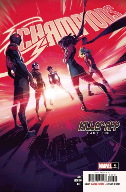 Champions, Vol. 4 (Marvel) Killer App! |  Issue#6A | Year:2021 | Series:  | Pub: Marvel Comics | Toni Infante Regular