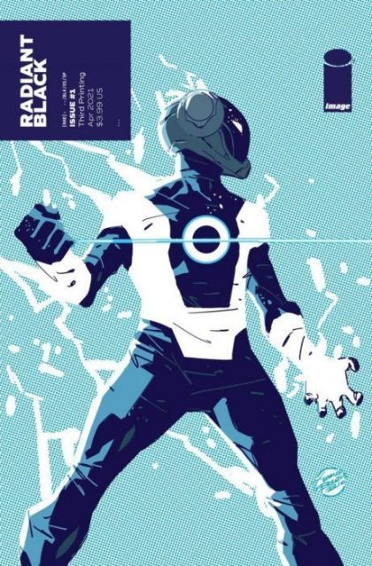 Radiant Black  |  Issue#1R | Year:2021 | Series: Massive-Verse | Pub: Image Comics | 3rd Printing Geraldo Borges