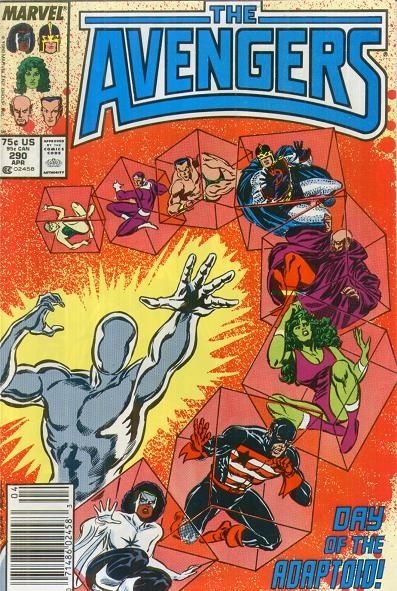 The Avengers, Vol. 1 The World According to the Adaptoid! |  Issue#290B | Year:1988 | Series: Avengers | Pub: Marvel Comics |