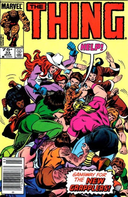 The Thing, Vol. 1 Battle Of The Sexes! |  Issue#33B | Year: | Series: Fantastic Four | Pub: Marvel Comics | Newsstand Edition