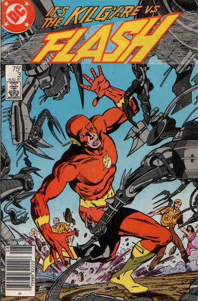 Flash, Vol. 2 The Kilg%re |  Issue#3B | Year:1987 | Series: Flash | Pub: DC Comics |