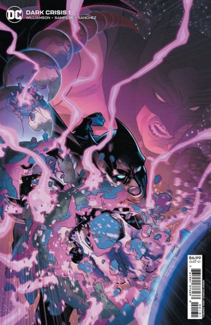 Dark Crisis, Vol. 1 Dark Crisis - Chapter One: The Justice League is Dead |  Issue#1C | Year:2022 | Series:  | Pub: DC Comics | Jamal Campbell Card Stock Cover