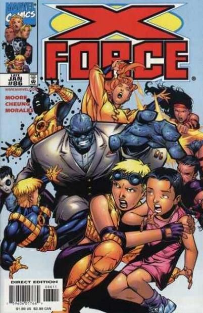 X-Force, Vol. 1 Experimental Living |  Issue#86A | Year:1998 | Series: X-Force | Pub: Marvel Comics | Direct Edition