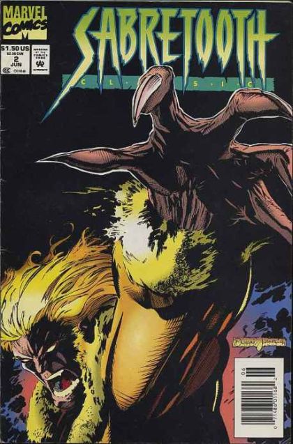 Sabretooth Classic Slasher |  Issue#2B | Year:1994 | Series: Sabretooth | Pub: Marvel Comics | Newsstand Edition