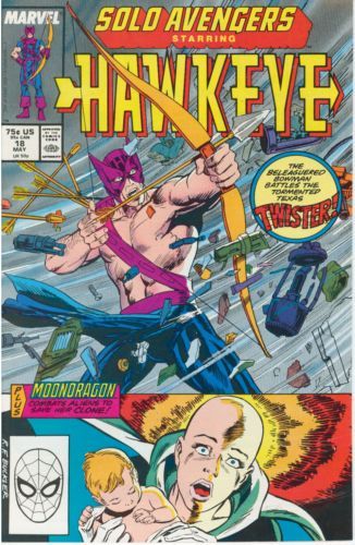 Solo Avengers When You Wish Upon A Star; Will You Won't You Will You Won't You |  Issue#18A | Year:1989 | Series:  | Pub: Marvel Comics | Direct Edition