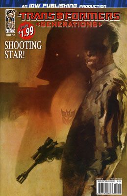 Transformers: Generations Shooting Star |  Issue#2A | Year:2006 | Series:  | Pub: IDW Publishing | Cover A (Wood Cover)
