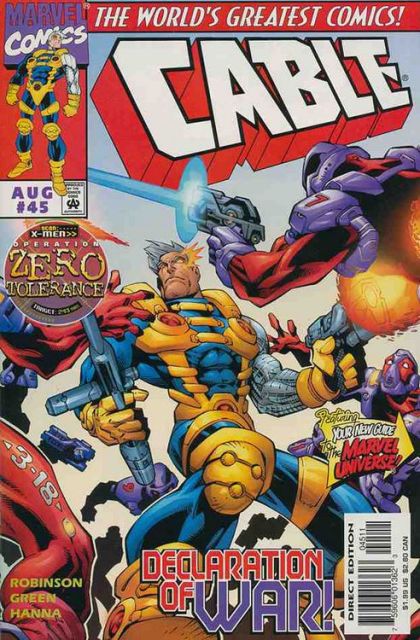 Cable, Vol. 1 Operation: Zero Tolerance - Moving Target, Part 1 |  Issue#45A | Year:1997 | Series:  | Pub: Marvel Comics |
