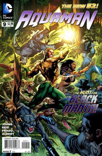 Aquaman, Vol. 7 The Others, Chapter Three |  Issue#9A | Year:2012 | Series: Aquaman | Pub: DC Comics | Ivan Reis Regular Cover