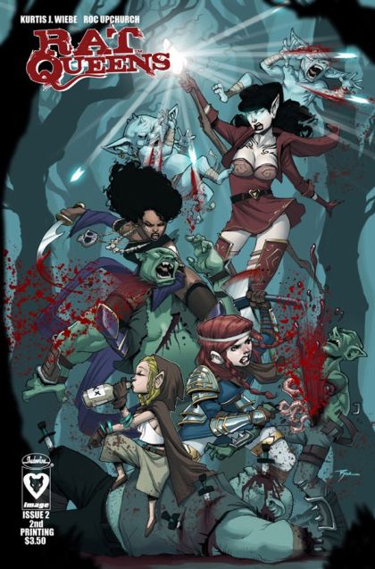 Rat Queens Gold, Guts and Grog, Part 2 |  Issue#2C | Year:2013 | Series:  | Pub: Image Comics | 2nd Printing Variant Cover