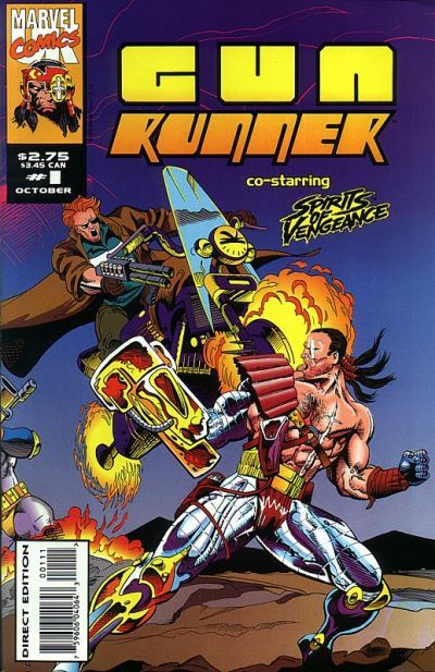 Gun Runner Nowhere To Run |  Issue#1 | Year:1993 | Series:  | Pub: Marvel Comics |
