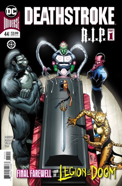 Deathstroke, Vol. 4 Deathstroke R.I.P., Elegy |  Issue#44A | Year:2019 | Series: Deathstroke | Pub: DC Comics | Regular Giuseppe Camuncoli & Cam Smith Cover
