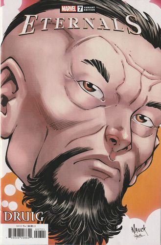 Eternals, Vol. 5 Hail Thanos, Part One |  Issue#7B | Year:2021 | Series:  | Pub: Marvel Comics | Todd Nauck Headshot