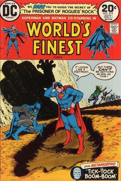 World's Finest Comics The Prisoner Of Rogues' Rock / Tick-Tock Boom Boom |  Issue