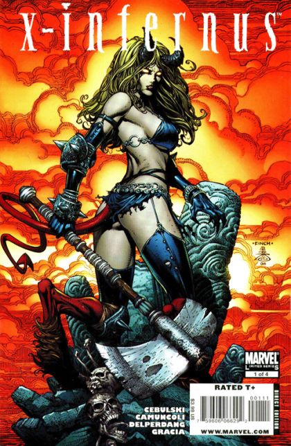 X-Infernus Soul Survivors |  Issue#1A | Year:2008 | Series:  | Pub: Marvel Comics | Regular David Finch Cover
