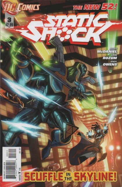 Static Shock Turnabout |  Issue#3 | Year:2011 | Series:  | Pub: DC Comics |