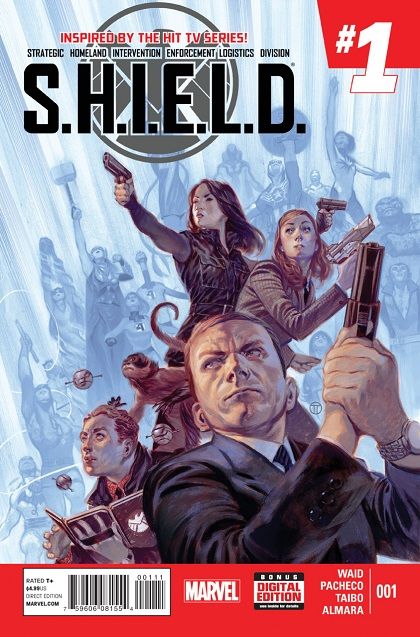 S.H.I.E.L.D., Vol. 3 (Marvel)  |  Issue#1A | Year:2014 | Series: S.H.I.E.L.D. | Pub: Marvel Comics | Regular Julian Totino Tedesco Cover
