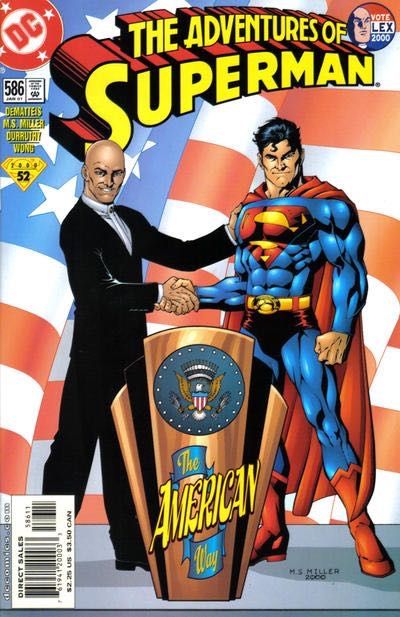 The Adventures of Superman Soul of the City |  Issue#586A | Year:2000 | Series: Superman | Pub: DC Comics | Direct Edition
