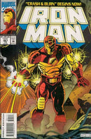Iron Man, Vol. 1 Crash & Burn, Broadcast Storm |  Issue