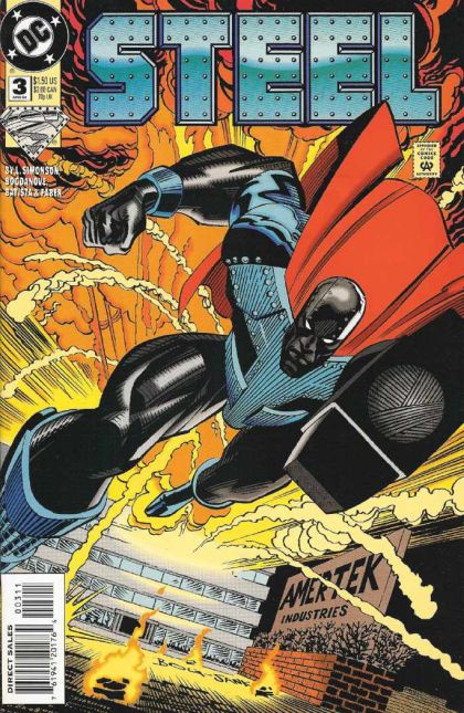 Steel Bad Company |  Issue#3A | Year:1994 | Series:  | Pub: DC Comics | Direct Edition