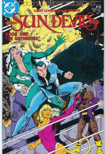Sun Devils The Gathering part 1- Planetkill |  Issue#1 | Year:1984 | Series:  | Pub: DC Comics |