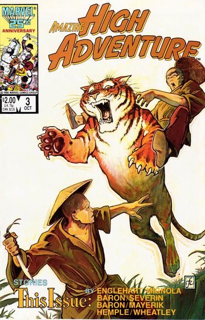 Amazing High Adventure A Camel's Curse / Monkey See, Monkey Die / Facing The Tiger / Fossils |  Issue#3 | Year:1986 | Series:  | Pub: Marvel Comics |