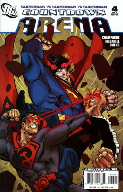 Countdown: Arena Countdown - All Fall Down |  Issue#4B | Year:2008 | Series: Countdown | Pub: DC Comics | Variant Cover