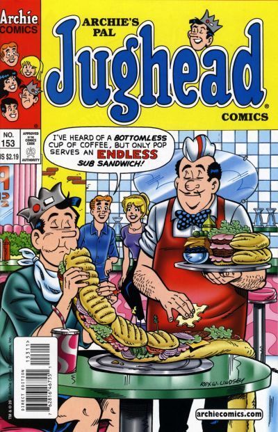 Archie's Pal Jughead Comics  |  Issue#153A | Year: | Series:  | Pub: Archie Comic Publications | Direct Edition
