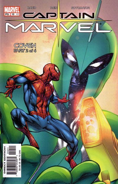 Captain Marvel, Vol. 6 Coven, Part 2: "Tango'd Web" |  Issue#10 | Year:2003 | Series:  | Pub: Marvel Comics |