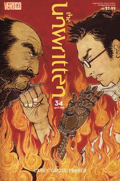 The Unwritten Tommy Taylor & the War of Words, Part Four |  Issue#34 | Year:2012 | Series:  | Pub: DC Comics |