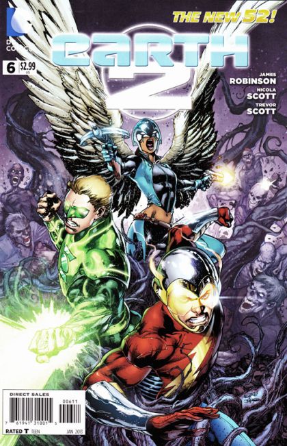 Earth 2 End Times |  Issue#6A | Year:2012 | Series:  | Pub: DC Comics | Ivan Reis Regular Cover