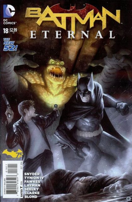 Batman Eternal A Night On Earth |  Issue#18 | Year:2014 | Series: Batman | Pub: DC Comics | Alex Garner Regular