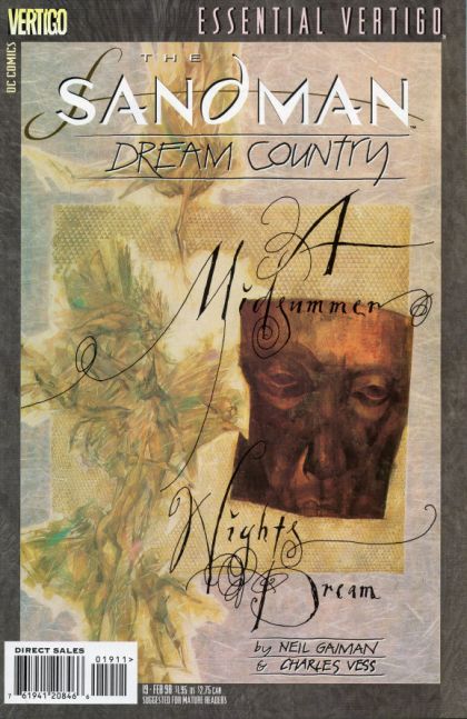 Essential Vertigo: The Sandman Dream Country, A Midsummer Night's Dream |  Issue#19 | Year:1998 | Series: Sandman | Pub: DC Comics |