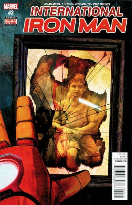 International Iron Man, Vol. 1  |  Issue#2A | Year:2016 | Series: Iron Man | Pub: Marvel Comics | Alex Maleev Regular Cover
