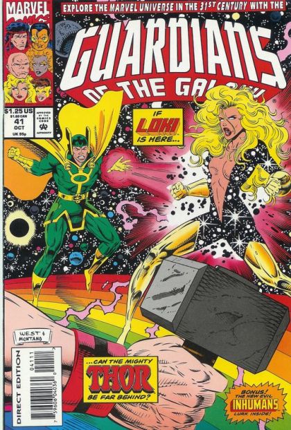 Guardians of the Galaxy, Vol. 1 To Err Is Inhuman |  Issue#41 | Year:1993 | Series: Guardians of the Galaxy | Pub: Marvel Comics |