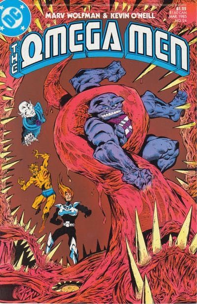 The Omega Men, Vol. 1 Okaara! / The Maze |  Issue#24 | Year:1984 | Series: Omega Men | Pub: DC Comics |