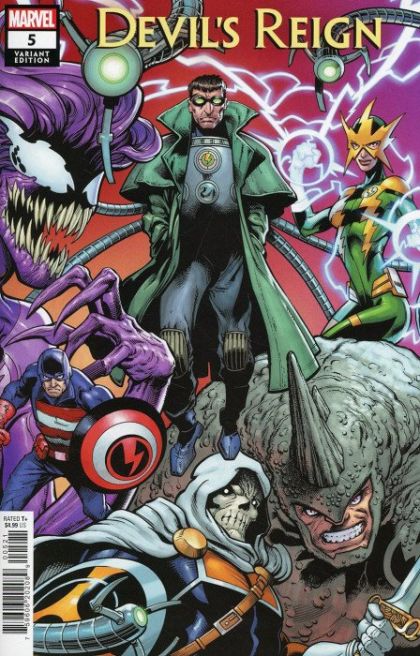 Devil's Reign, Vol. 1  |  Issue#5B | Year:2022 | Series:  | Pub: Marvel Comics | Mark Bagley Connecting Cover