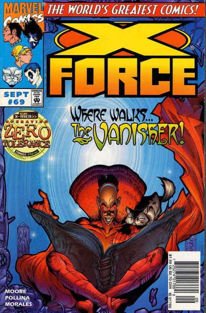 X-Force, Vol. 1 Operation: Zero Tolerance - Roadside Attractions |  Issue#69B | Year:1997 | Series: X-Force | Pub: Marvel Comics | Newsstand Edition