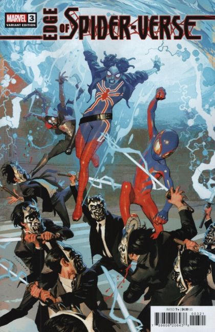 Edge of Spider-Verse, Vol. 3 Nobody Knows Who You Are / Hermanita |  Issue#3B | Year:2023 | Series:  | Pub: Marvel Comics | Josemaria Casanovas Connecting Variant