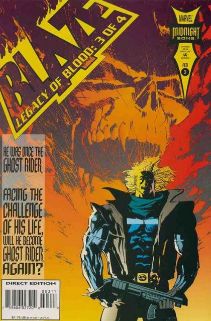 Blaze: Legacy of Blood Legacy of Blood, Part Three |  Issue#3A | Year:1993 | Series: Midnight Sons | Pub: Marvel Comics | Direct Edition