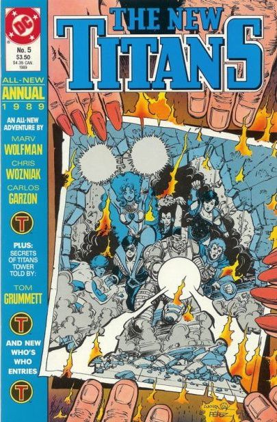 New Titans Annual When the Sun Goes Black! |  Issue#5 | Year:1989 | Series: Teen Titans | Pub: DC Comics |