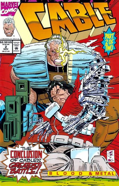 Cable: Blood & Metal Blood & Metal, Part 2 |  Issue#2A | Year:1992 | Series:  | Pub: Marvel Comics | Direct Edition