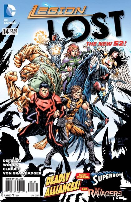 Legion Lost, Vol. 2 Desperate Times |  Issue#14 | Year:2012 | Series:  | Pub: DC Comics |