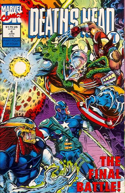 Death's Head II, Vol. 1 The Wild Hunt, Part 4: 2020 Vision! |  Issue#4 | Year:1992 | Series: Death's Head | Pub: Marvel Comics |