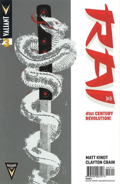 Rai, Vol. 2 Welcome to New Japan, Part 3 - 41st Century Revolution! |  Issue#3A | Year:2014 | Series:  | Pub: Valiant Entertainment | Cvr A Allén
